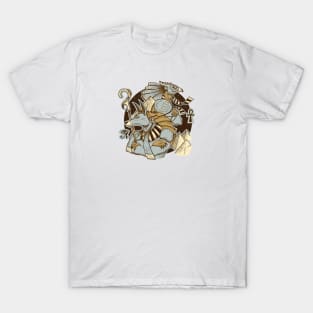 Horus and Anubis Gods of Ancient Egypt T-Shirt